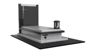 Nagrobek jednoosobowy - projekt 101