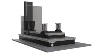 Nagrobek jednoosobowy - projekt 102