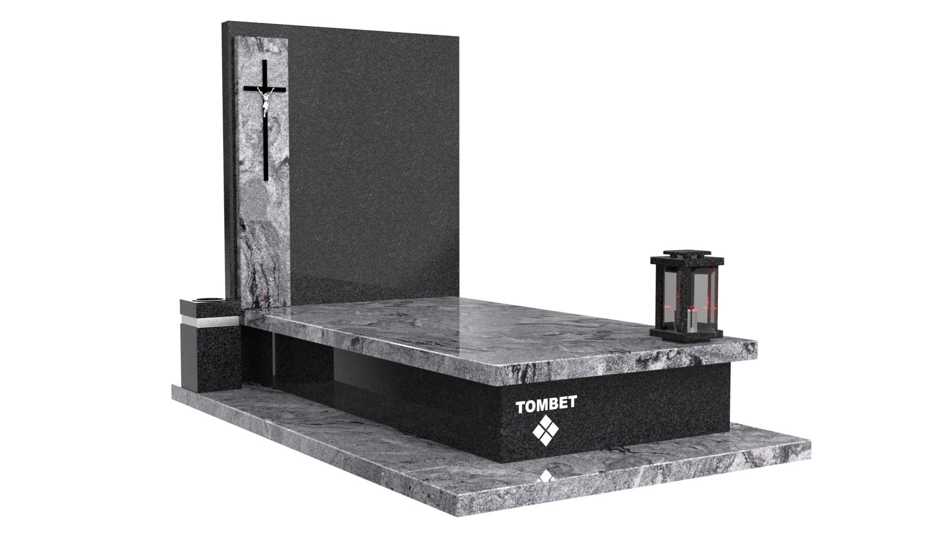 Nagrobek jednoosobowy - projekt 103