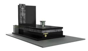 Nagrobek jednoosobowy - projekt 104