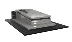 Nagrobek jednoosobowy - projekt 105