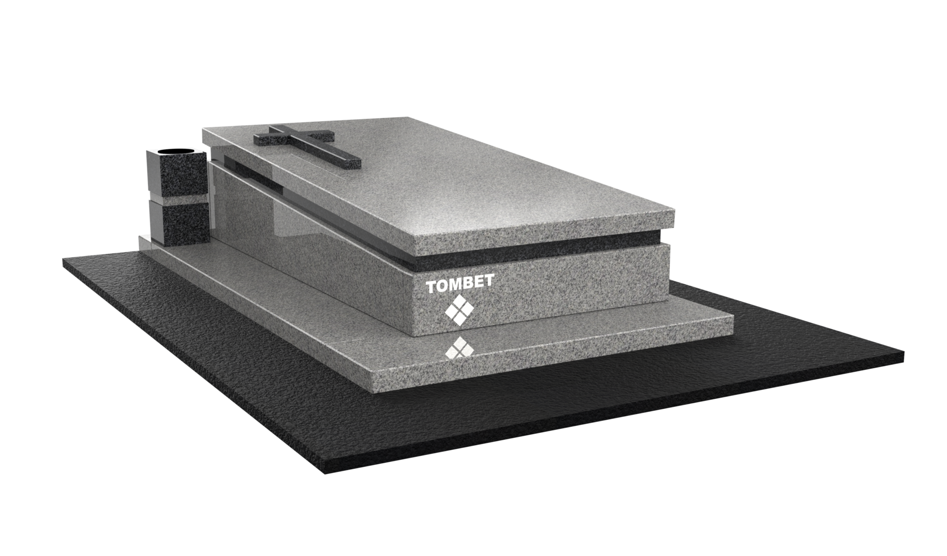 Nagrobek jednoosobowy - projekt 105