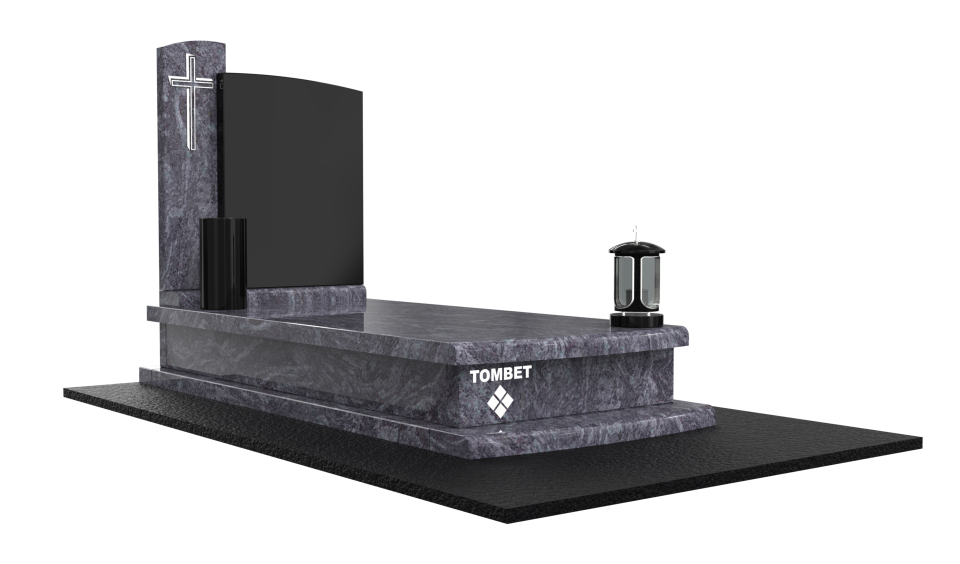 Nagrobek jednoosobowy - projekt 108