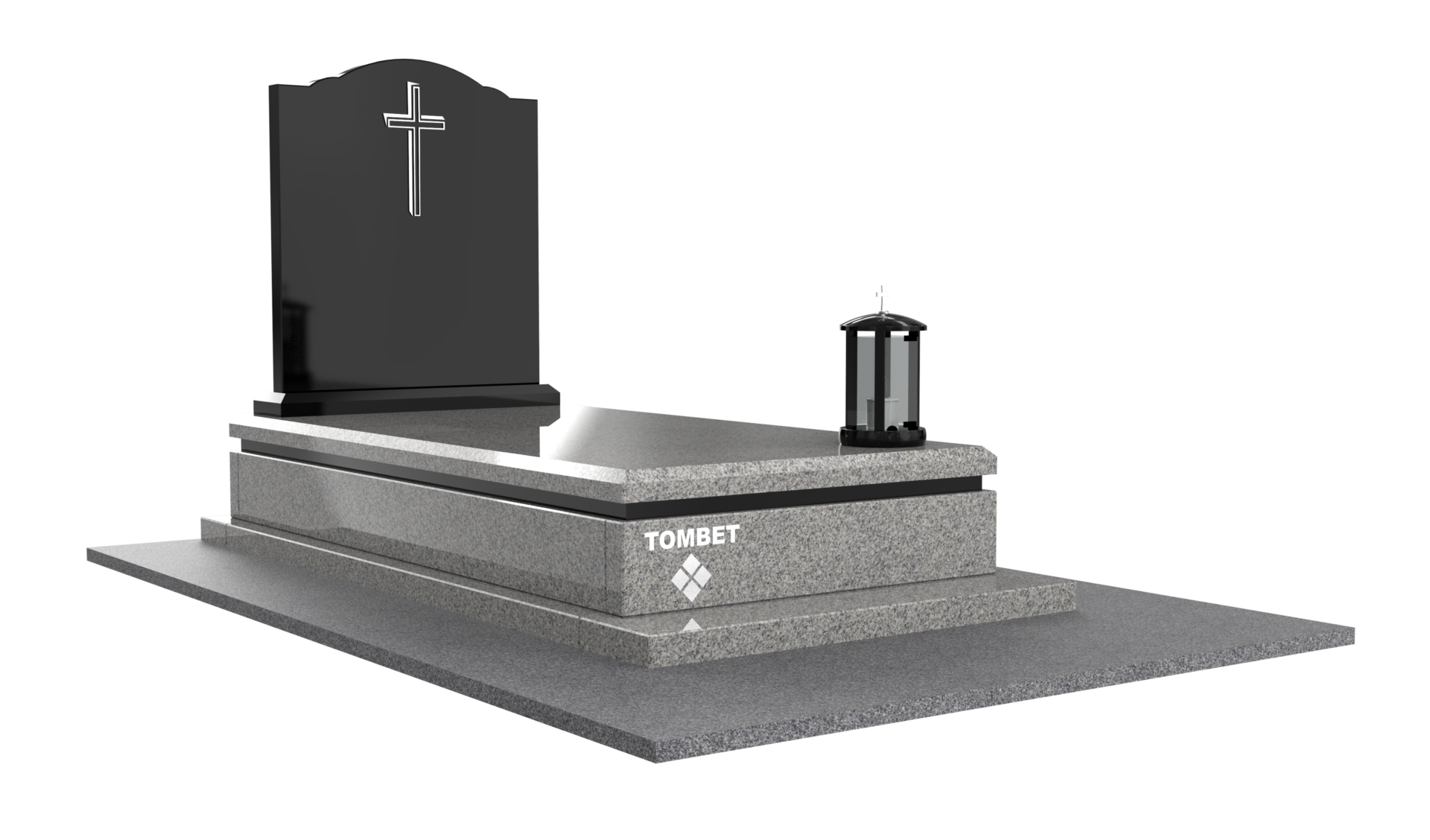 Nagrobek jednoosobowy - projekt 110