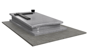 Nagrobek jednoosobowy - projekt 119