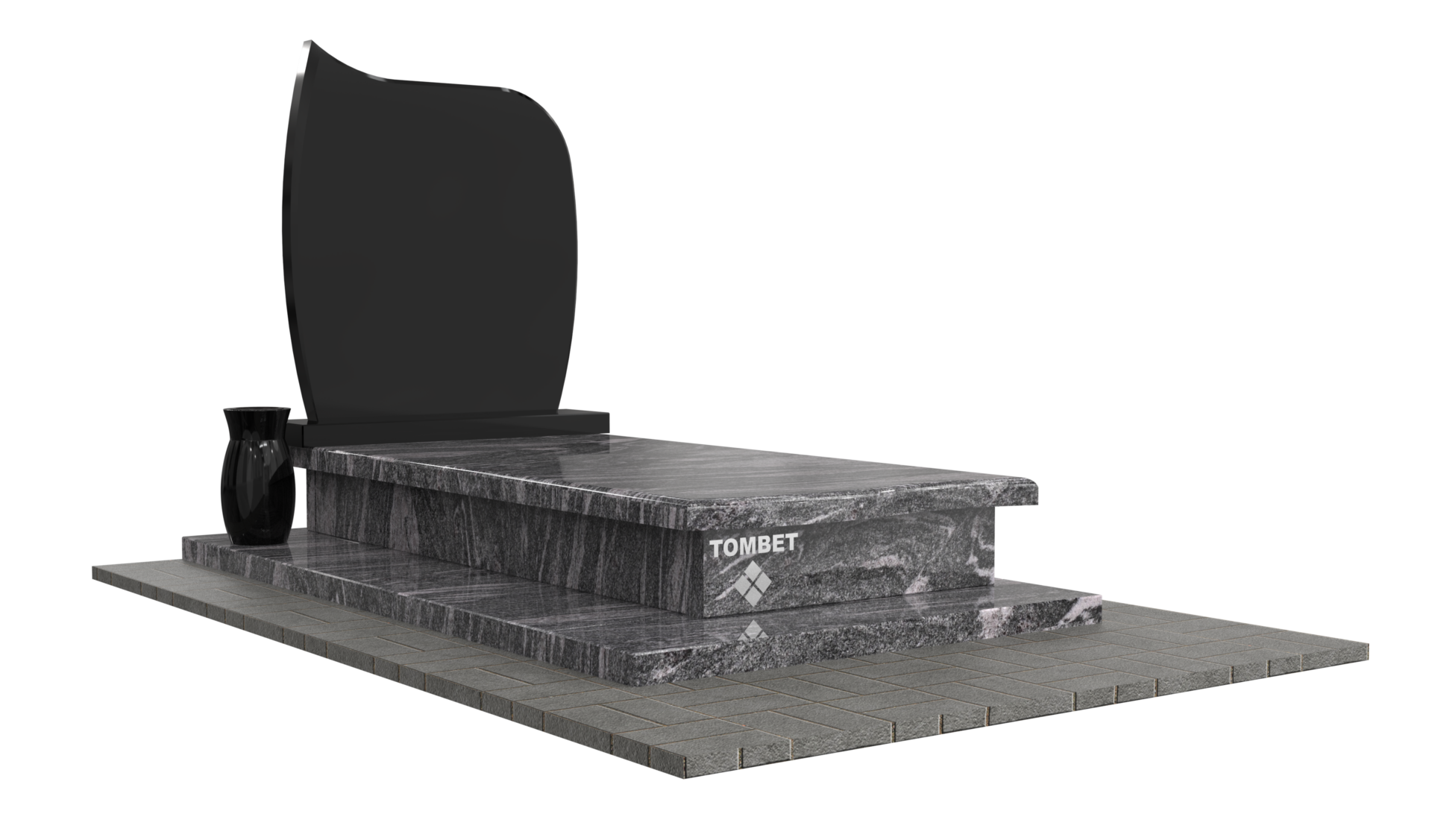 Nagrobek jednoosobowy - projekt 150
