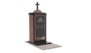 Nagrobek jednoosobowy - projekt kolumbarium (do 8 osób)